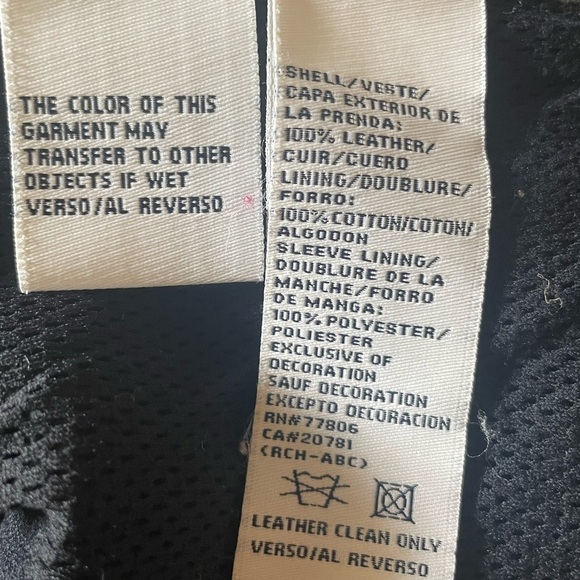 Tommy Hilfiger leather jacket - Picture 4 of 9